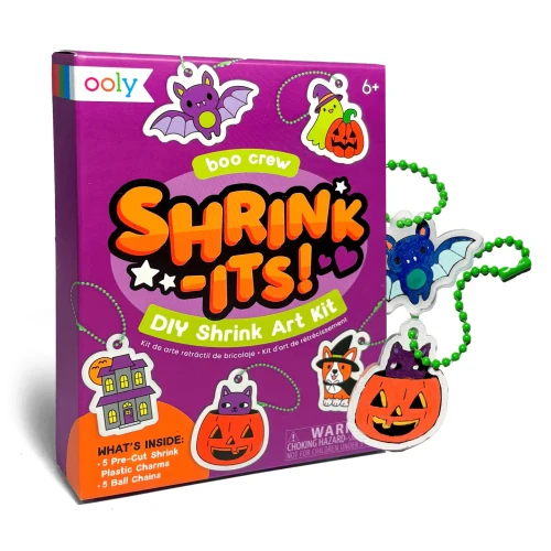  Mini Shrink-Its!: Boo Crew D.I.Y. Shrink Art Kit