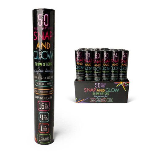 Glow Sticks 50 Pack