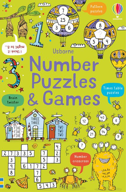 Number Puzzles and Games Usborne