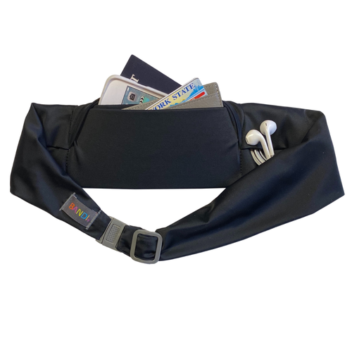 Bandi Large Pocket Belt - Black