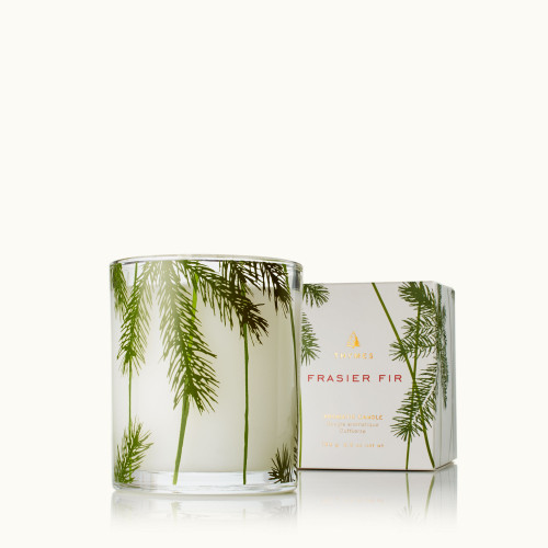 Frasier Fir Candle Pine Needle Design