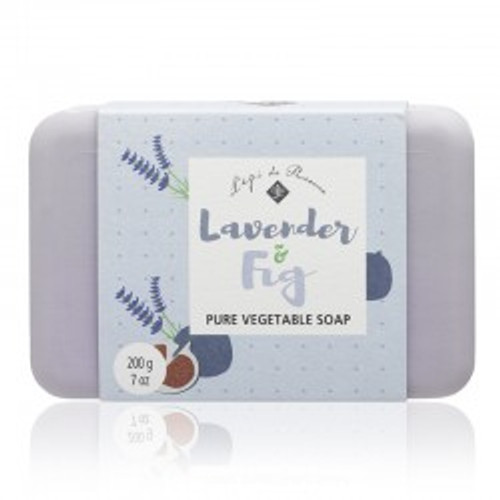 Lavender & Fig triple milled french bar soap