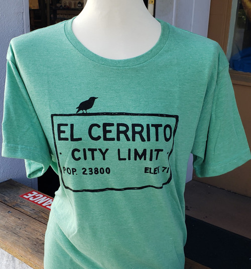 Heather Green Unisex El Cerrito T-Shirt 