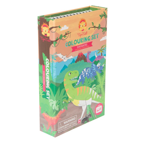 Dinosaur Coloring Set - Tiger Tribe