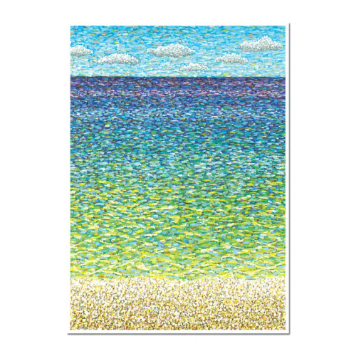 By The Sea Blank Card