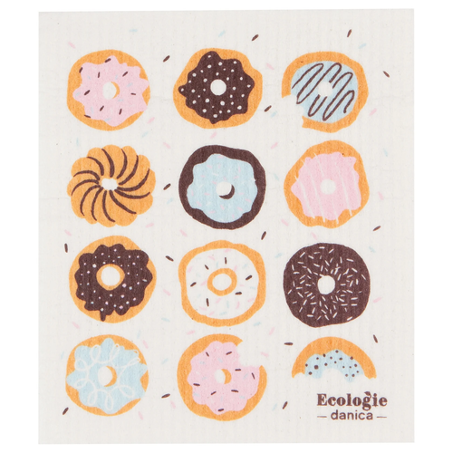 Donuts Swedish Dish Cloth