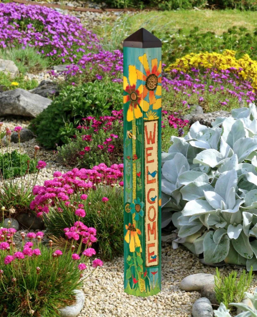 Garden Welcome 40“ Art Pole