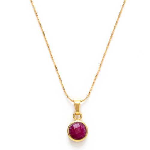Birthstone Necklace 18" by Amano Studio