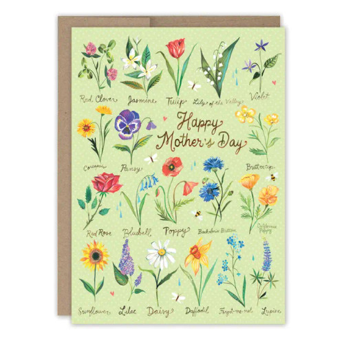 Wildflower Mother's Day Card