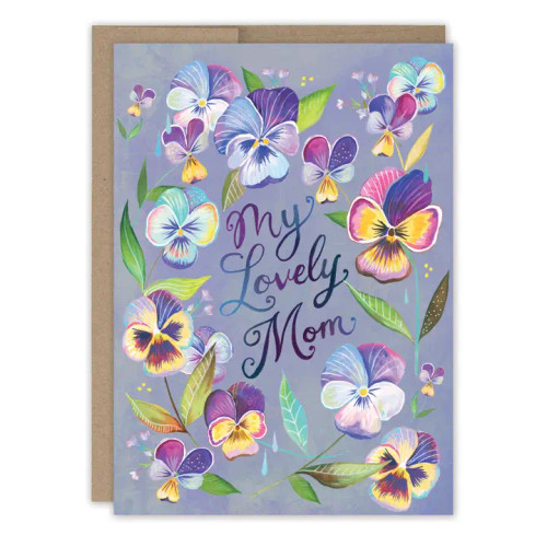 Inside: So thankful for you. Happy Mother's Day!

• Size: A6, 4.6" x 6.4"
• Illustrated by Katie Daisy
• Full-color inside
• Envelope color: Brown Kraft
• Printed in the USA on high-quality recycled post-consumer waste paper