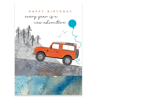 Off Road Birthday Card