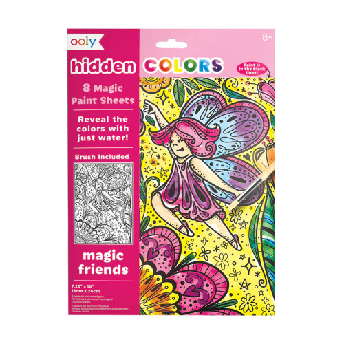 Magic Friends - Hidden Colors Magic Paint Sheets