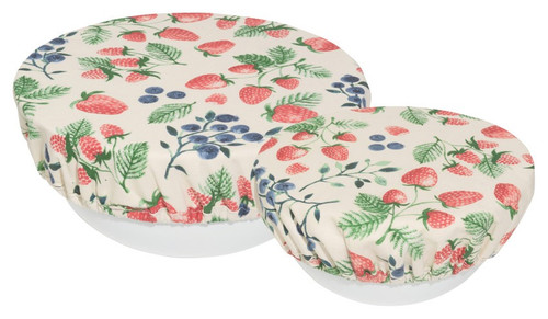 Bowl Cover Set of 2 Berry Patch