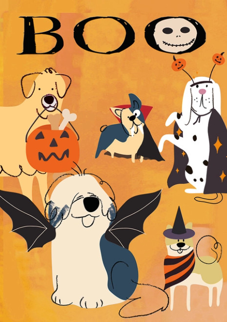 Pals Boo Halloween Card