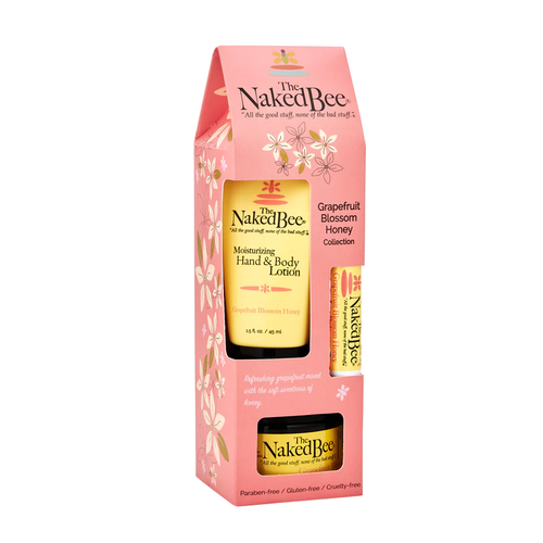 Grapefruit Blossom Honey Gift Collection The Naked Bee