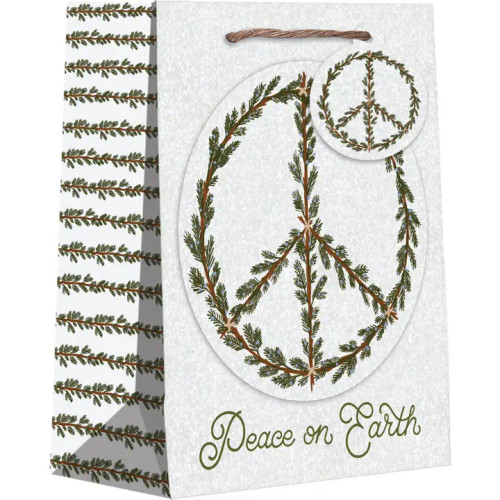 Peace Medium Tote by Jillson & Roberts