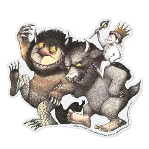 Where The Wild Things Are Vinyl Sticker