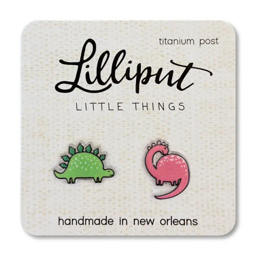 Dinosaur Earrings by Lilliput