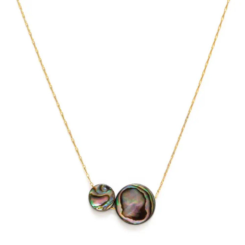 Abalone Dots Necklace by Amano Studio