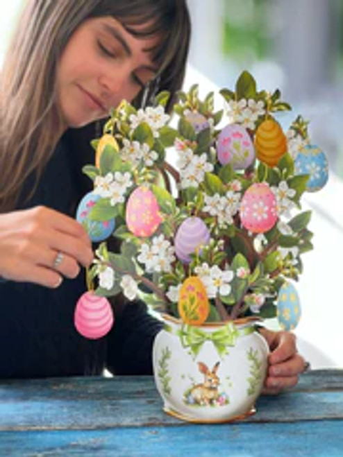 Easter Egg Tree Pop-Up Card by FreshCut Paper
