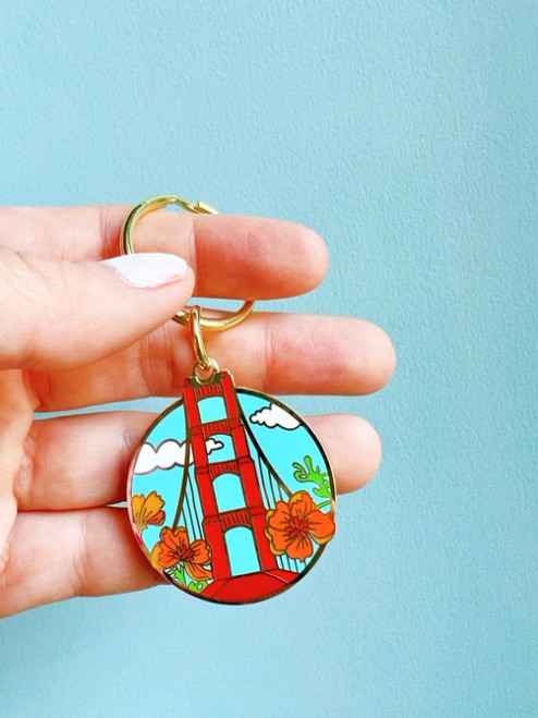 San Francisco Golden Gate Bridge Keychain