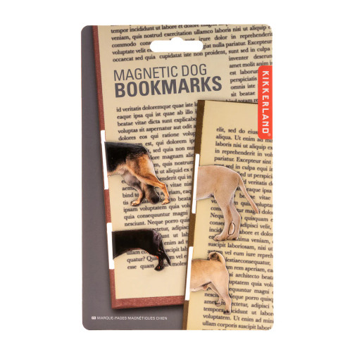  Magnetic Dog Bookmarks from Kikkerland