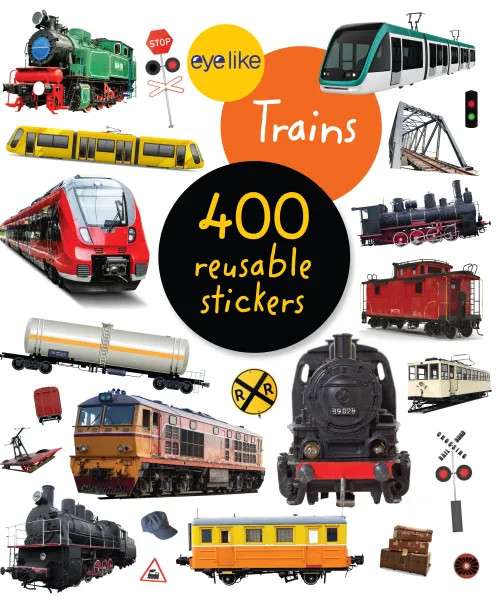Eyelike Stickers: Trains from Hachette