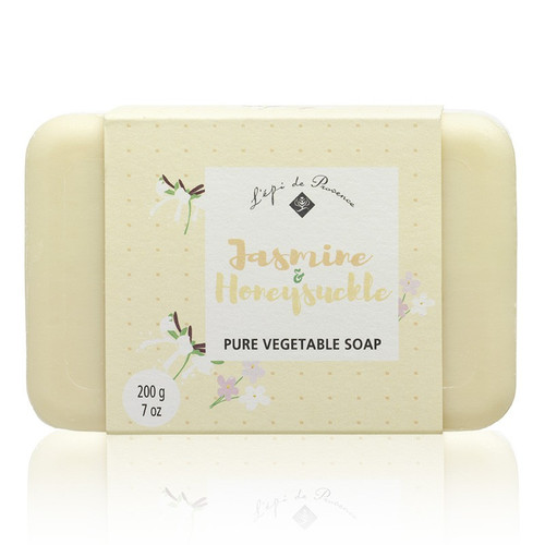Jasmine Honeysuckle Triple Milled European Soap (Bar Soap - Jasmine Honeysuckle)