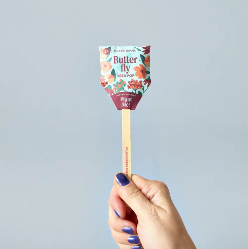 Pollinator Seed Pops by Modern Sprout - Butterfly