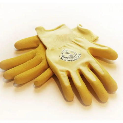 Women's Weeder Yellow Garden Gloves