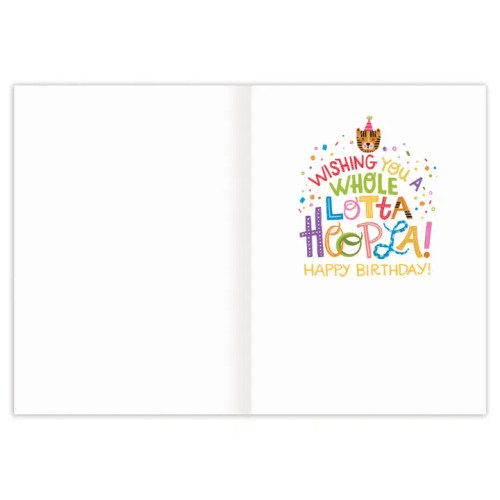 Hoop Hooray Birthday Card