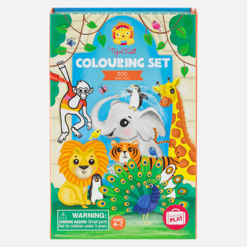 Colouring Set – Zoo from Tiger Tribe Colouring Set – Zoo from Tiger Tribe