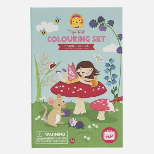 Colouring Set – Forest Fairies from Tiger Tribe Colouring Set – Forest Fairies from Tiger Tribe