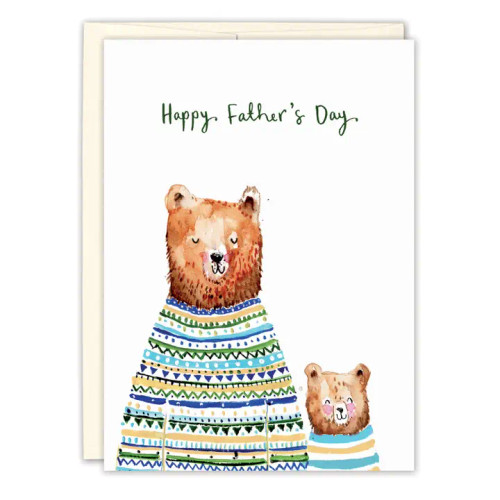 Sweater Bears Father’s Day Card from Biely & Shoaf