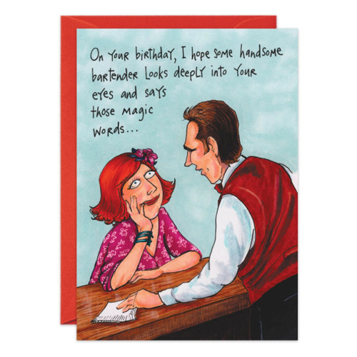 Magic Words Birthday Card – from Oatmeal Studios