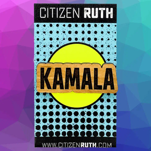 Kamala Wood Pin from Citizen Ruth