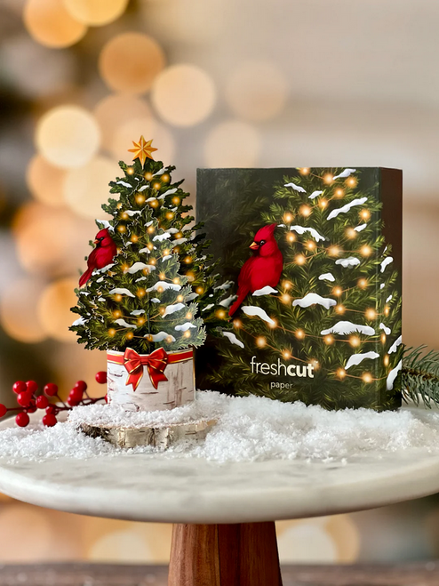 Merry Mini Tree Pop-Up Card from FreshCut Paper