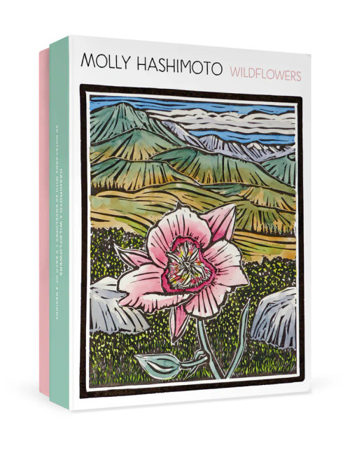 Molly Hashimoto: Wildflowers Boxed Notecard Assortment from Pomegranate