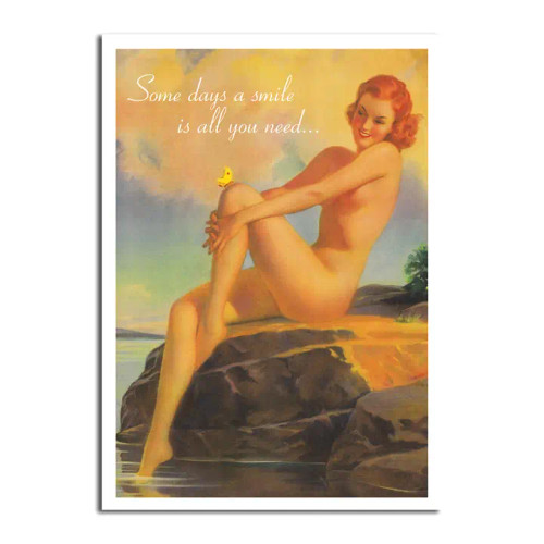 Butterfly Pinup Accessorize Birthday Card by Allport Editions Butterfly Pinup Accessorize Birthday Card by Allport Editions