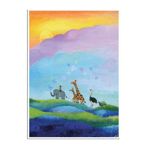 Animal Parade Birthday Card by Allport Editions