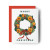 California Poppy Christmas Wreath Boxed Cards - Set of 6