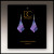 Purple Aurora Abstract Dangle Handmade Earrings by Illustrated Light & DC Designs Purple Aurora Abstract Dangle Handmade Earrings by Illustrated Light & DC Designs