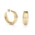 Angie Vintage Hoop Earrings Medium