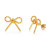 Bow Stud Earrings by Amano