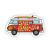 San Francisco Surf Van Sticker from Brenna Daugherty Illustration