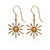 Sunspoke with Jasper Center Earring 