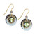  Layered Circles with Abalone Earrings