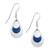 Evening Rainbow / Blue Earring                                    