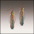 Yellow Splash Geometric Multilayer Metal Accent Earrings – from Illustrated Light & DC Designs