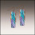 Peacock Mosaic Copper Accent Multilayer Earrings – from Illustrated Light & DC Designs